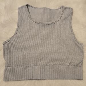 Medium Grey crop top